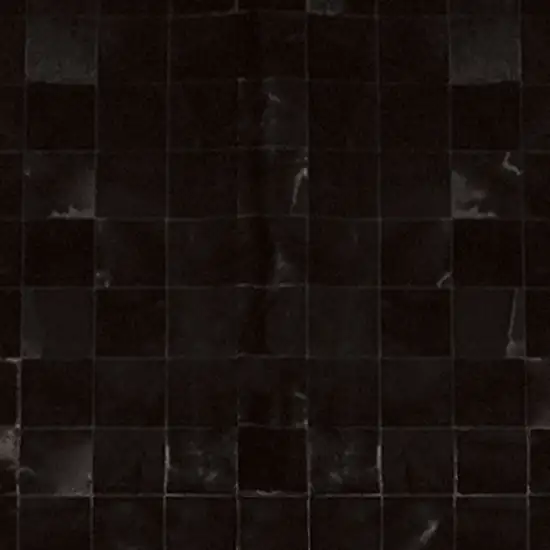 Black Cowhide Patchwork Area Rug Photo 7