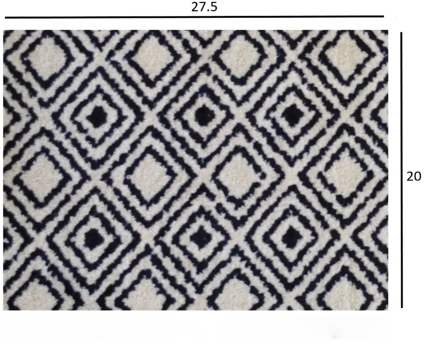 Black Diamond Washable Floor Mat Photo 3
