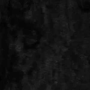 Photo of Black Faux Rectangular - Area Rug