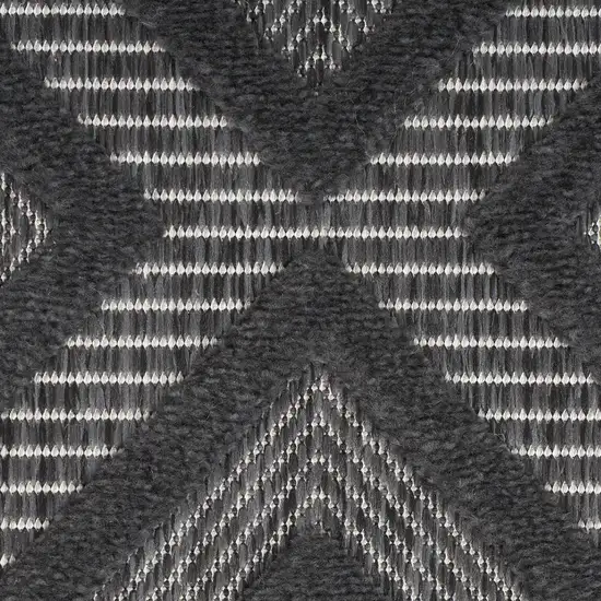 Black Indoor Outdoor Area Rug Photo 8