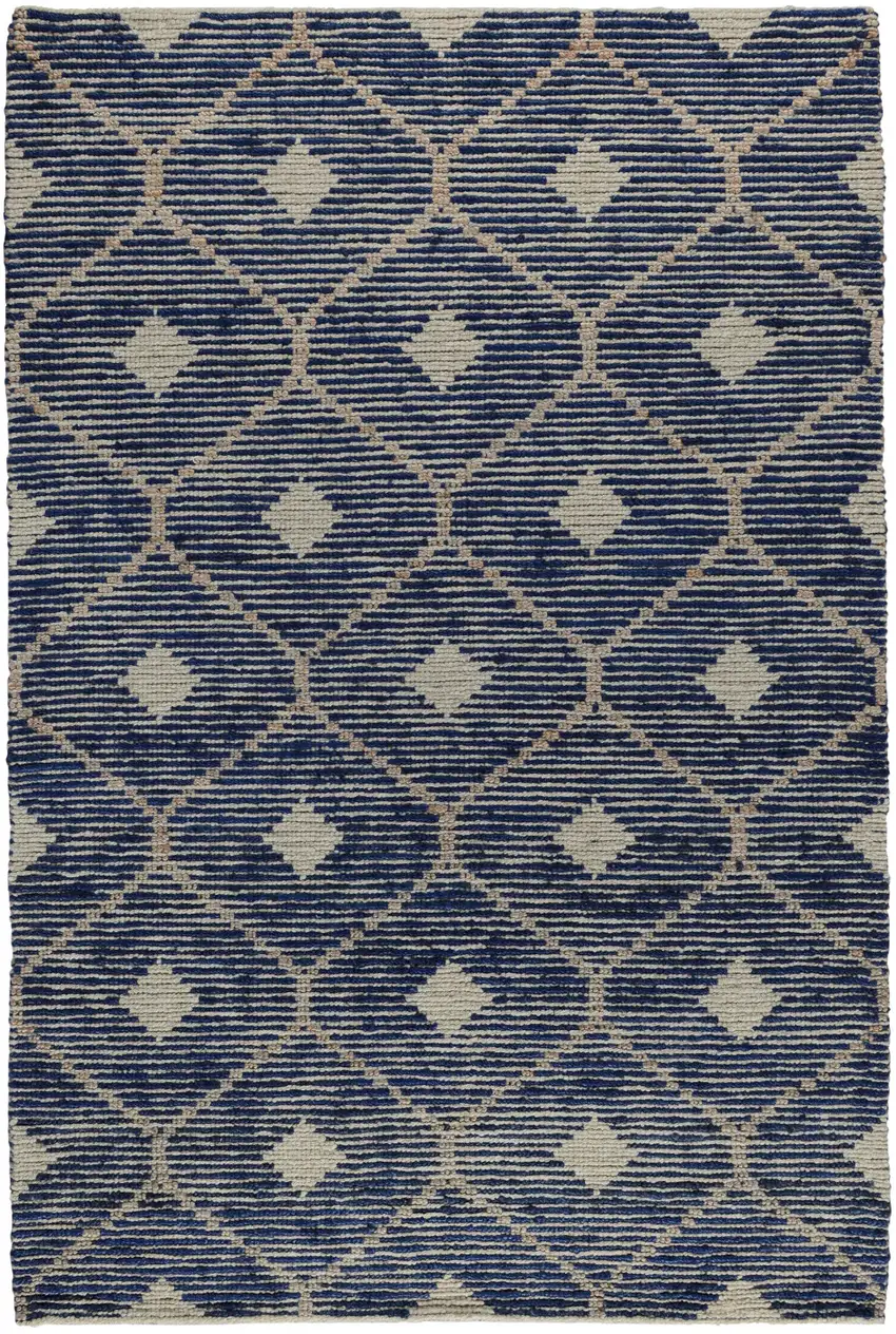Black Geometric Hand Woven Area Rug Photo 1