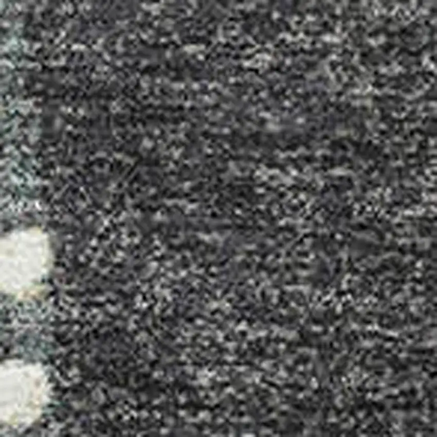 Black Gold And Ivory Geometric Washable Area Rug With UV Protection Photo 3