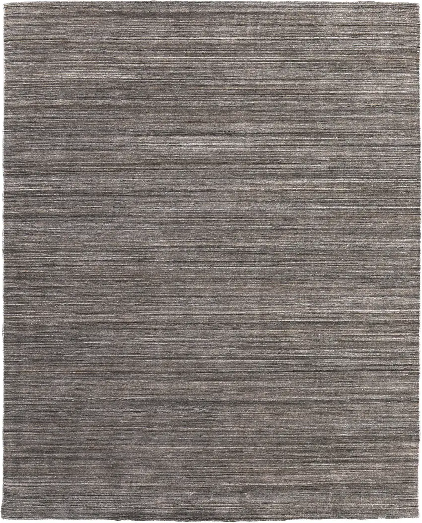 Black Gray And Brown Handmade Indoor Outdoor Area Rug Photo 1