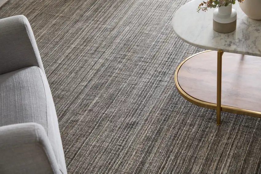 Black Gray And Brown Handmade Indoor Outdoor Area Rug Photo 4
