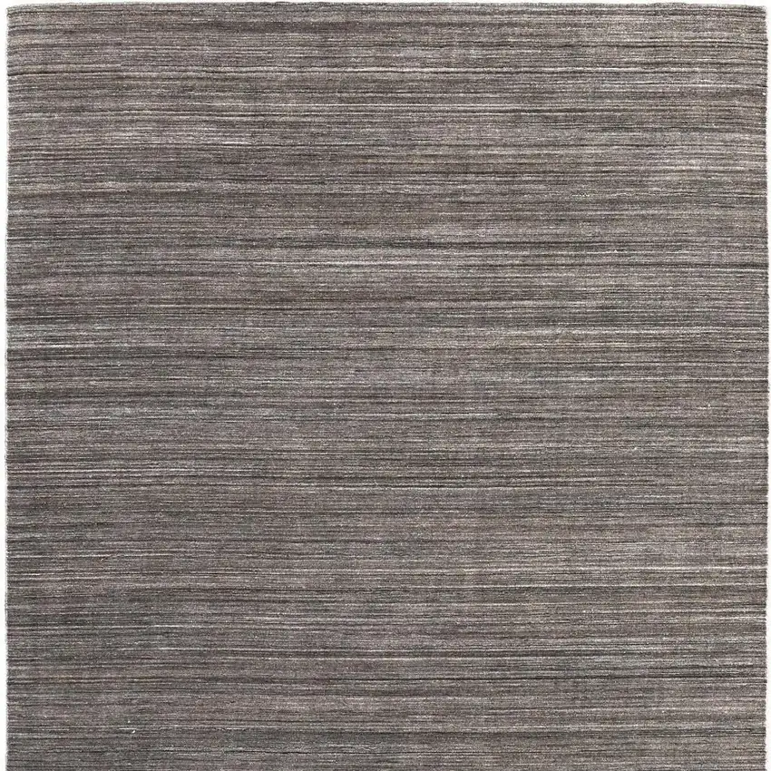Black Gray And Brown Handmade Indoor Outdoor Area Rug Photo 3
