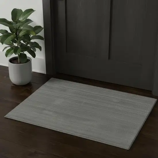 Black Hand Woven Area Rug Photo 1