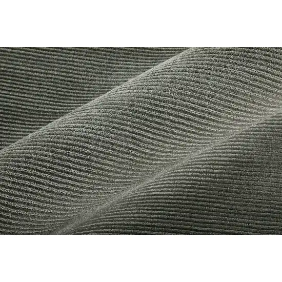 Black Hand Woven Area Rug Photo 8