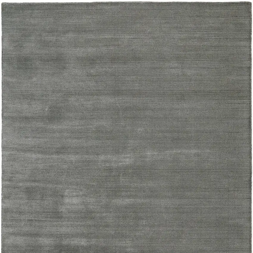 Black Hand Woven Area Rug Photo 4
