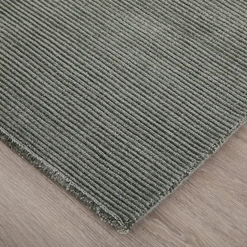Black Hand Woven Area Rug Photo 7