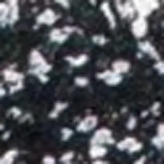 Black And White Shag Hand Woven Area Rug Photo 4