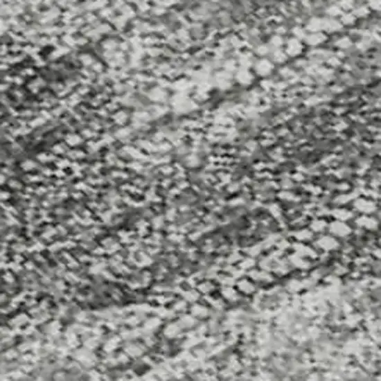 Black Ivory And Gray Abstract Washable Area Rug With UV Protection Photo 3