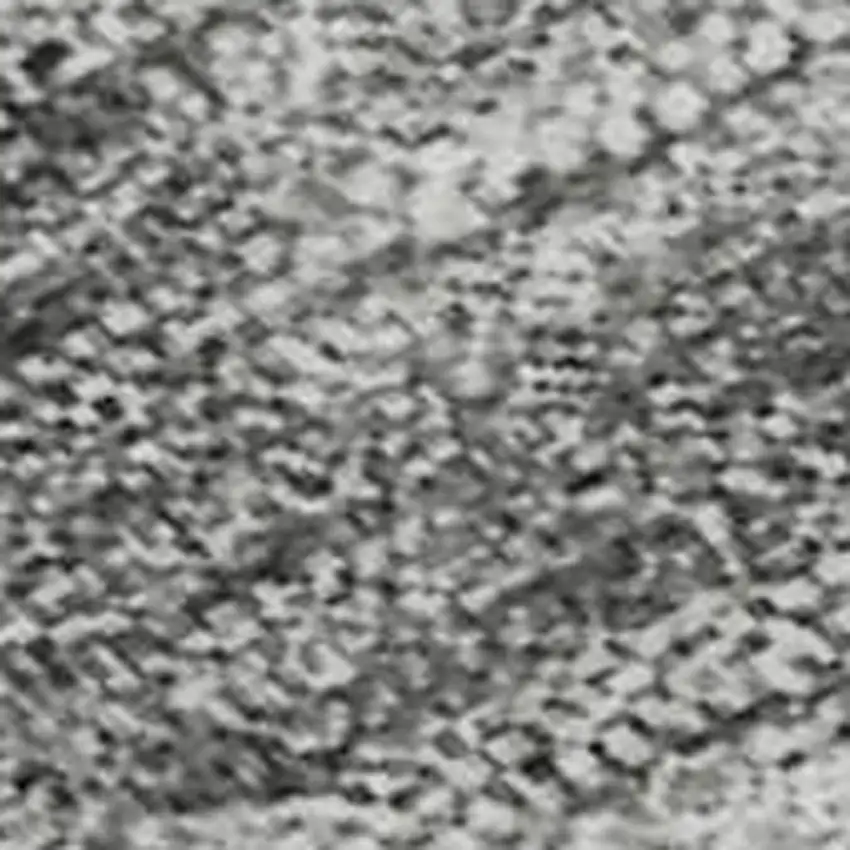 Black Ivory And Gray Abstract Washable Area Rug With UV Protection Photo 2