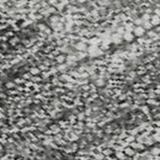 Black Ivory And Gray Abstract Washable Area Rug With UV Protection Photo 2