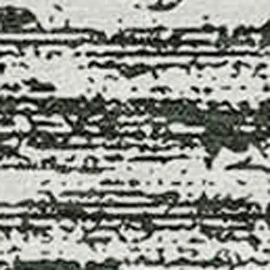 Black Ivory And Gray Striped Washable Indoor Outdoor Area Rug Photo 6