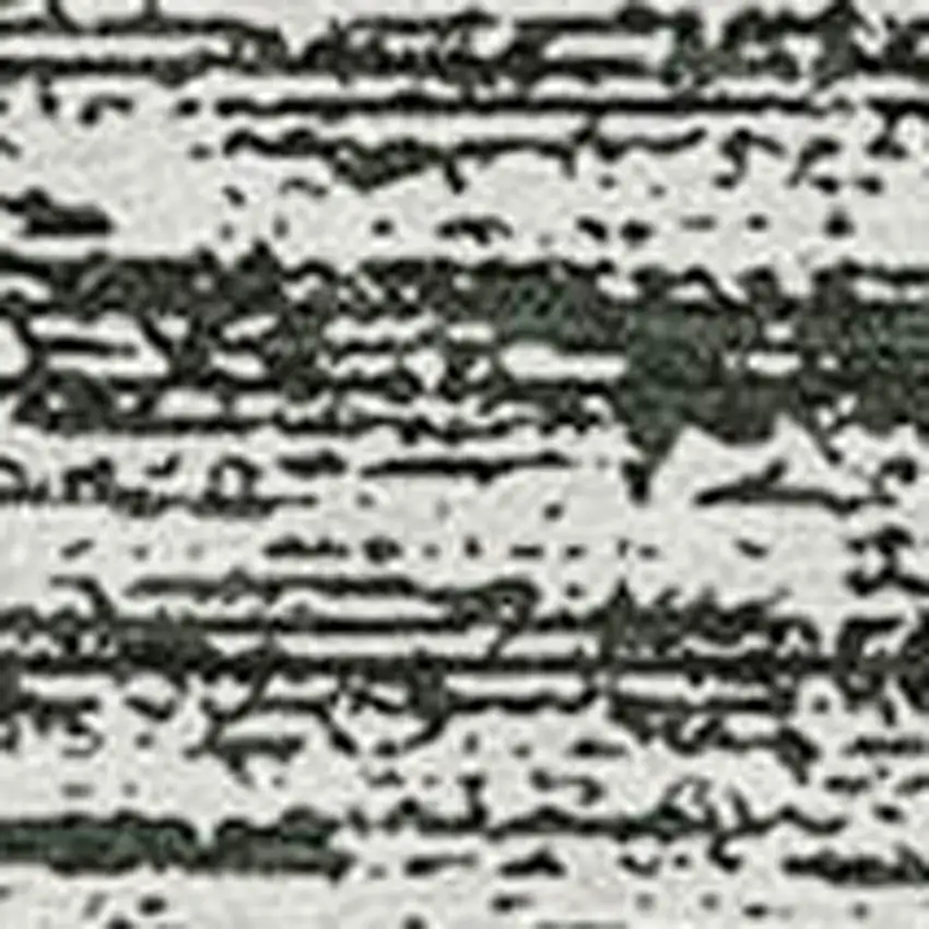 Black Ivory And Gray Striped Washable Indoor Outdoor Area Rug Photo 6