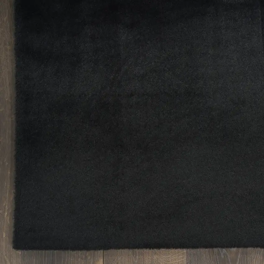 Black Non Skid Area Rug Photo 8