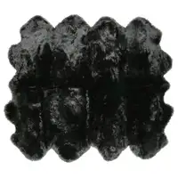 Photo of Black Octo Sheepskin - Area Rug