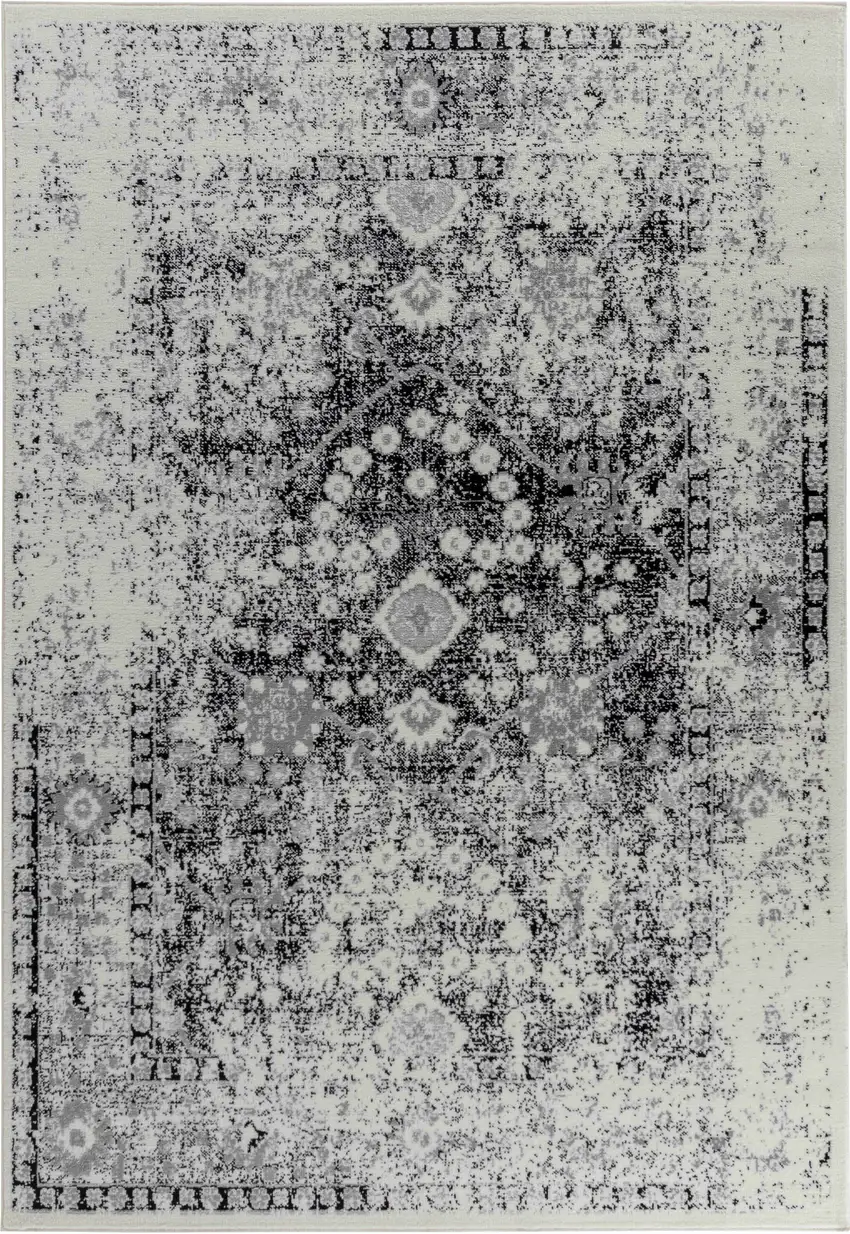 Black Oriental Area Rug Photo 5