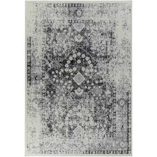Black Oriental Area Rug Photo 5