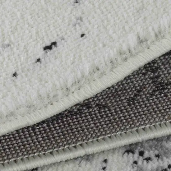 8' X 11' Black Oriental Area Rug Photo 6