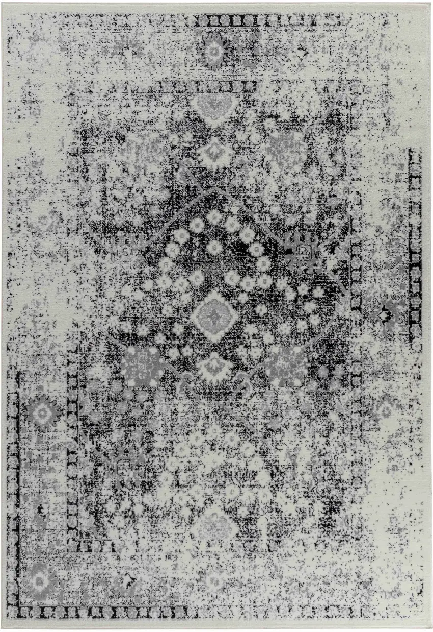 Black Oriental Area Rug Photo 7