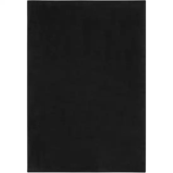 Black Power Loom Area Rug Photo 1