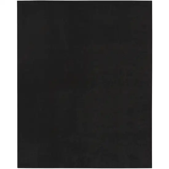 Black Indoor Outdoor Area Rug Photo 1