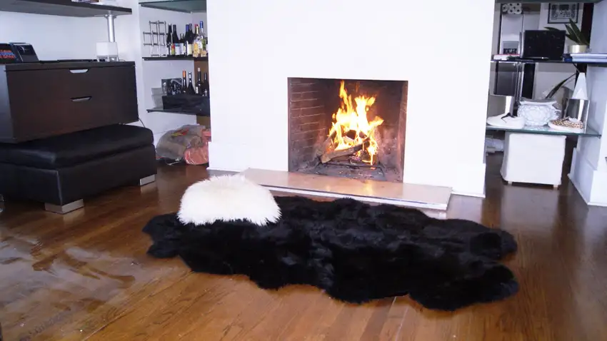 Black Quattro Sheepskin - Area Rug Photo 3