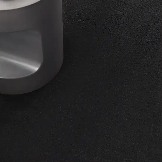 Black Round Indoor Outdoor Area Rug Photo 6