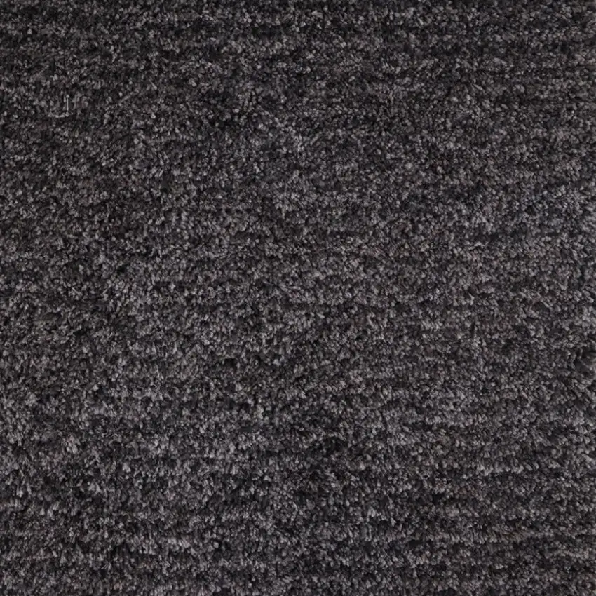 Black Shag Hand Tufted Area Rug Photo 4