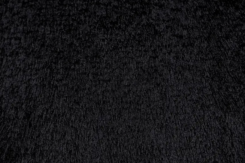 Black Shag Tufted Handmade Area Rug Photo 6
