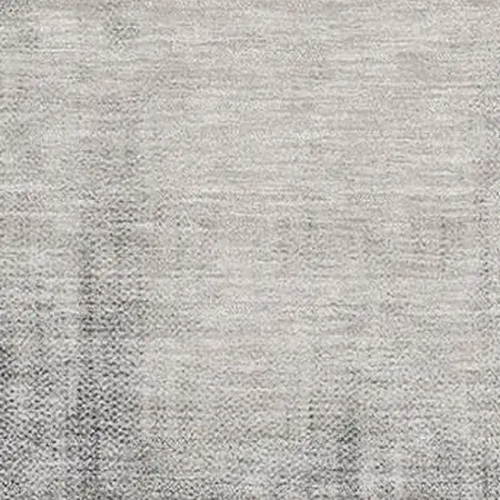 Black Silver And Gray Ombre Washable Area Rug With UV Protection Photo 2