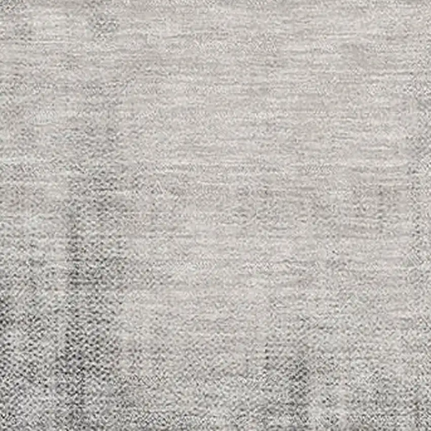 Black Silver And Gray Ombre Washable Area Rug With UV Protection Photo 2