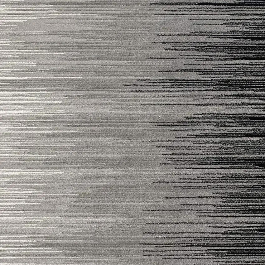 Black Abstract Dhurrie Area Rug Photo 8