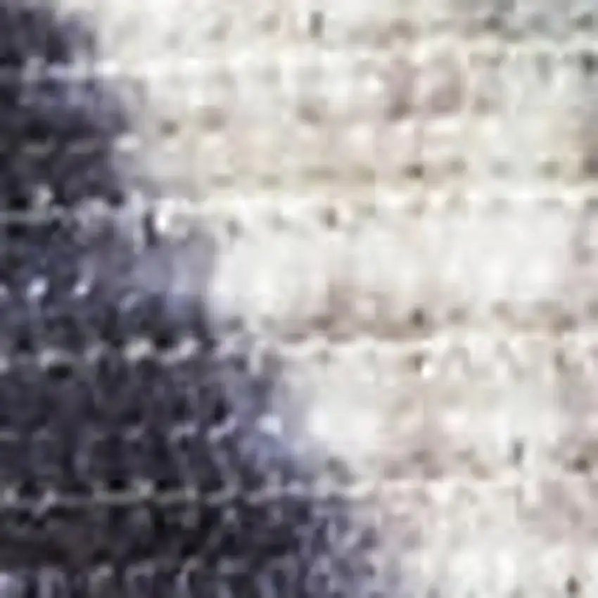 Black and Red Floral Distressed Non Skid Area Rug Photo 7