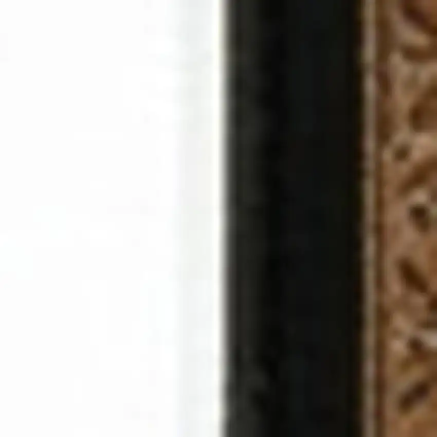 15' Black And Ivory Oriental Runner Rug Photo 2