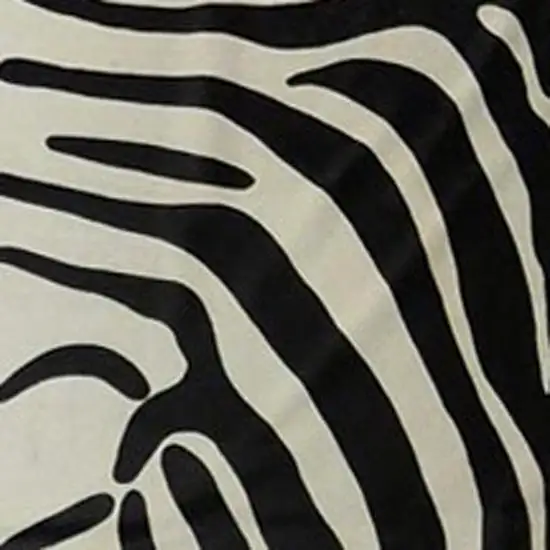 Black And White Cowhide Handmade Area Rug Photo 5