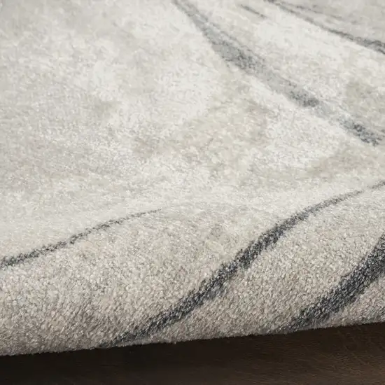 Blue Abstract Area Rug Photo 9