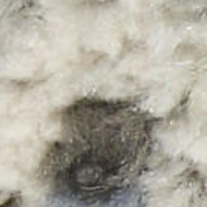 Blue Abstract Area Rug Photo 3