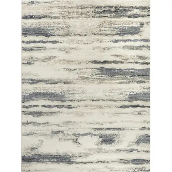 Blue Abstract Area Rug Photo 7