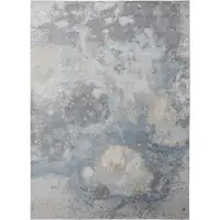 Photo of Blue Abstract Area Rug
