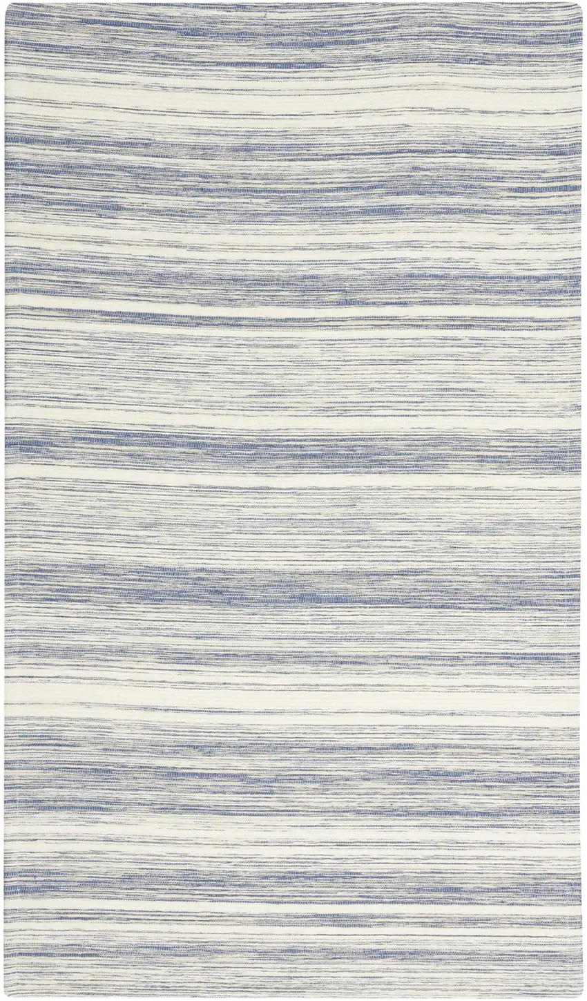 Blue Abstract Non Skid Area Rug Photo 2