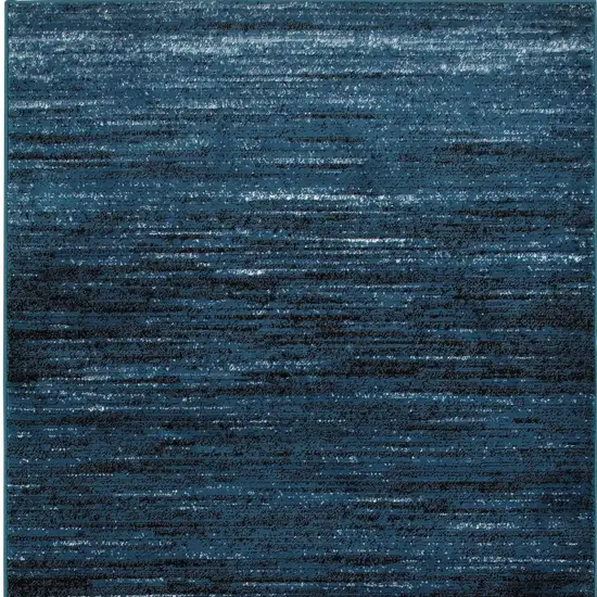 Blue Abstract Ocean Area Rug Photo 6