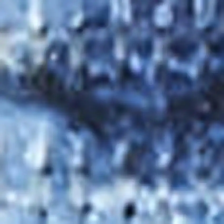 Blue Abstract Power Loom Washable Non Skid Area Rug Photo 3