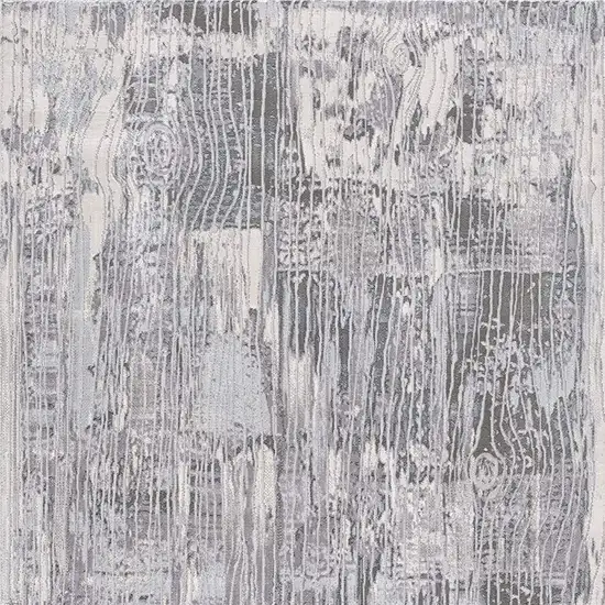 Blue Abstract Power Loom Area Rug Photo 5