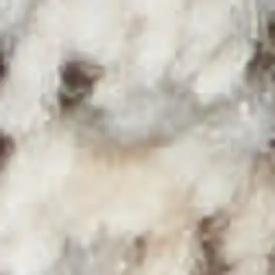 Blue And Beige Abstract Power Loom Distressed Non Skid Area Rug Photo 1