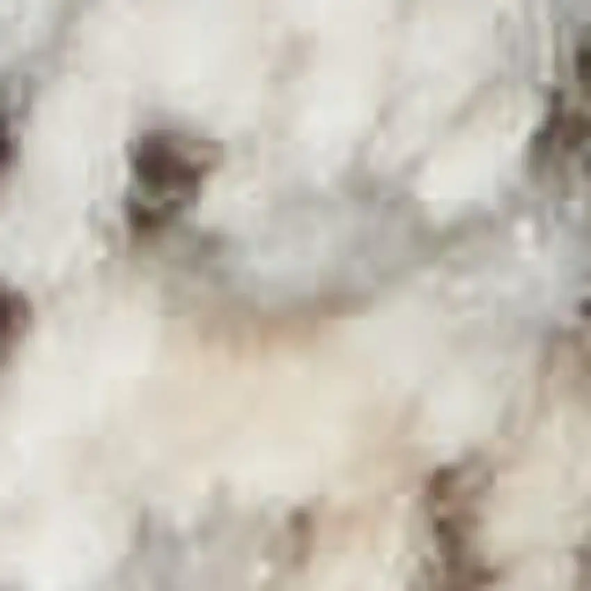 Blue And Beige Abstract Power Loom Distressed Non Skid Area Rug Photo 1