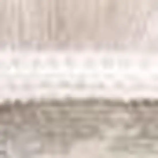 Blue And Beige Abstract Runner Rug Photo 5