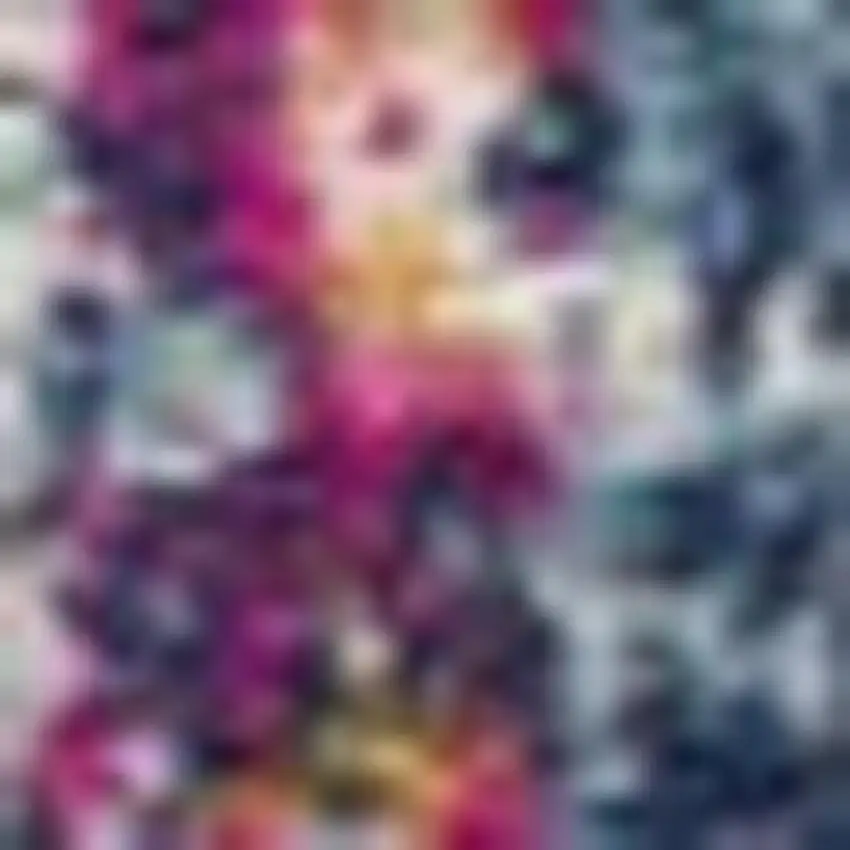 Blue And Beige Southwestern Runner Rug Photo 4