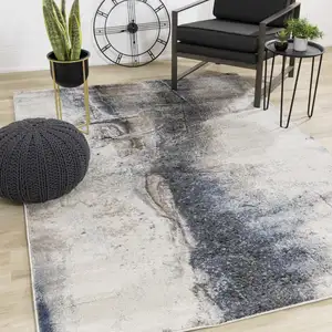 Photo of Blue And Cream Area Rug